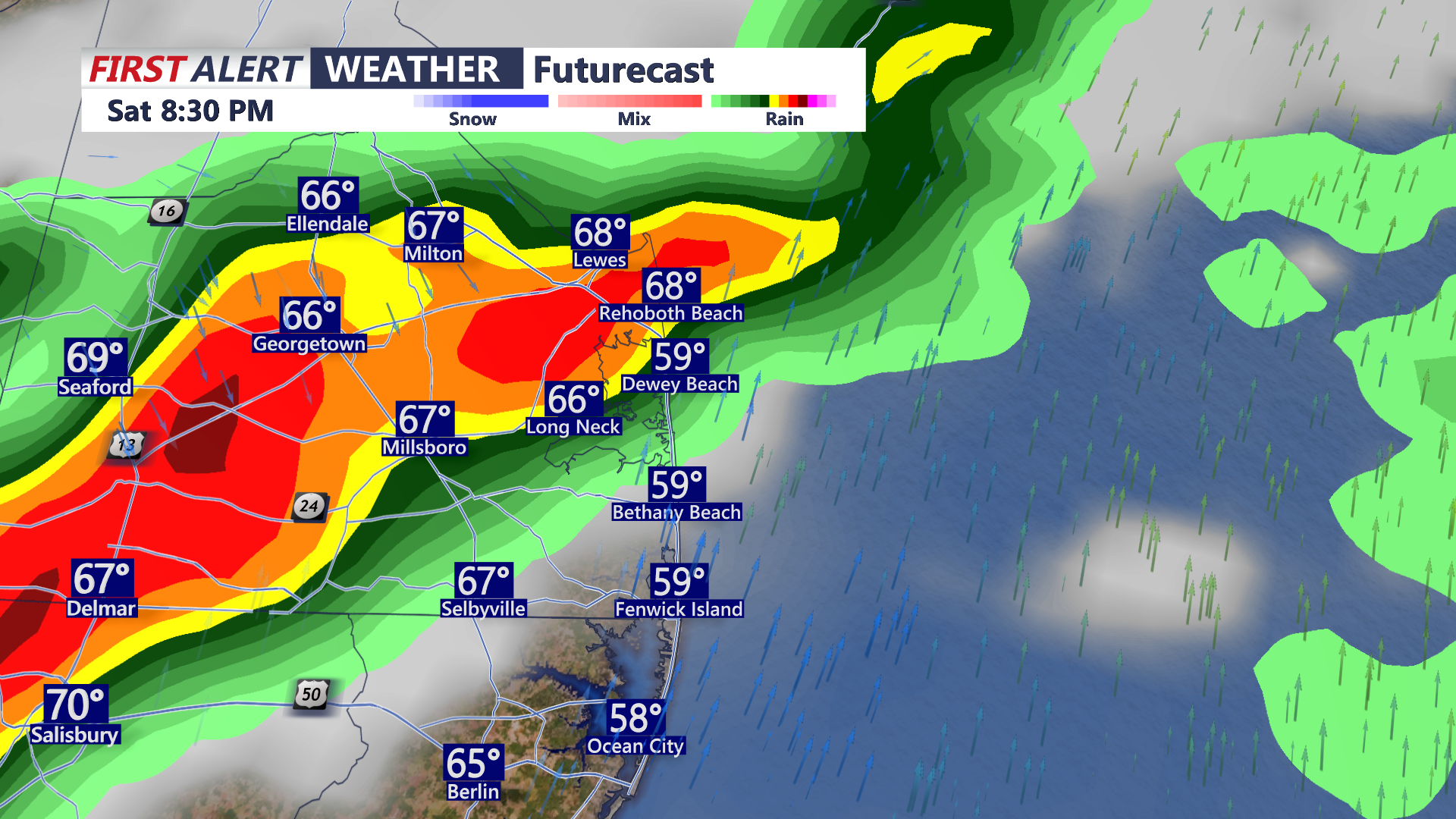 SATURDAY STORMS